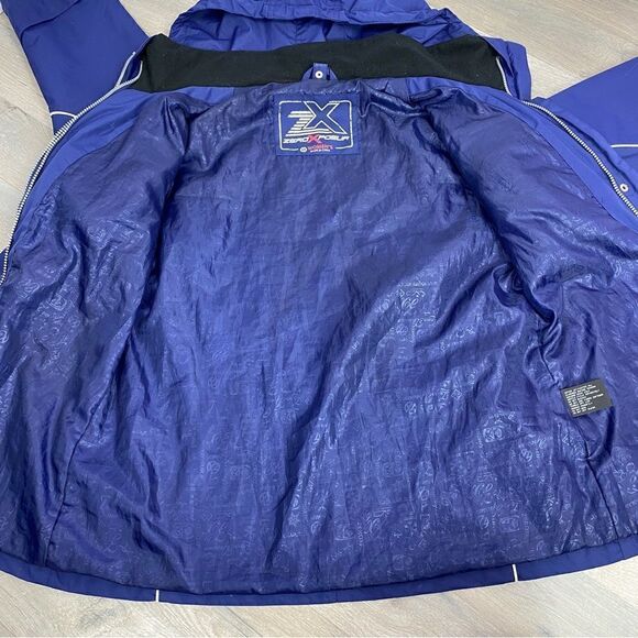 ZeroXPosur Soft Shell Ski Winter Jacket Coat Blue Medium - Picture 10 of 15